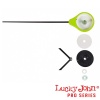 Зимняя удочка Lucky John Mormax 24.6cm желтый