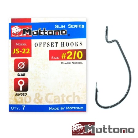 Крючки офсетные Mottomo JS-22 #3/0 7шт