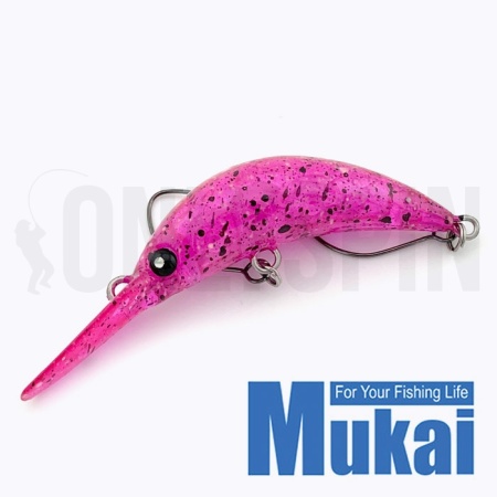 Воблер Mukai Zanmu 35MR F Uchouten No.2 Emo Pink