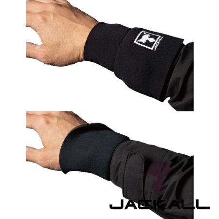 Манжеты водозащитные Jackall Rain Cuff Black L