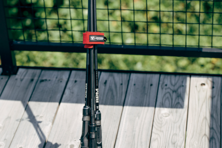 Стяжки для удилищ Jackall Rod Belt red 2шт