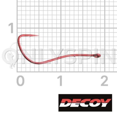 Крючки одинарные Decoy SG-1 L 12шт