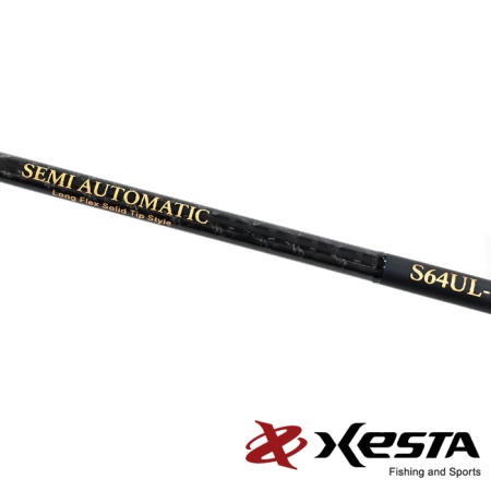 Спиннинг Xesta Black Star Extra Tuned 1.93m 0.1-4gr S64UL-S Semi Automatic Спиннинг Xesta Black Star Extra Tuned 1.93m 0.1-4gr S64UL-S Semi Automatic