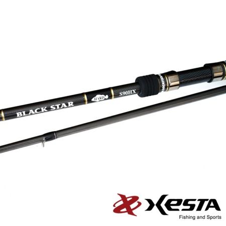 Спиннинг Xesta Black Star Hard 2.74m 10-50gr S90HX Long Range Driver Спиннинг Xesta Black Star Hard 2.74m 10-50gr S90HX Long Range Driver