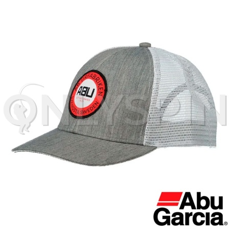 Бейсболка Abu Garcia 100 Years Original Trucker Hat One Size Grey/White Mesh