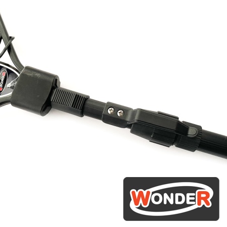 Подсак силиконовый телескопический для форели Wonder 1.4m/2m black WG-LNT-008