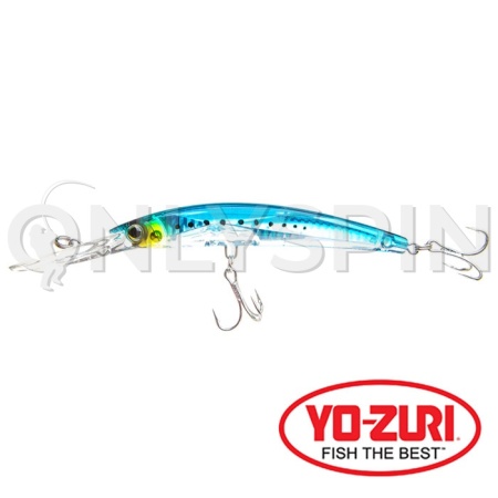 Воблер Yo-Zuri Crystal 3D Minnow Deep Diver 130F GHIW