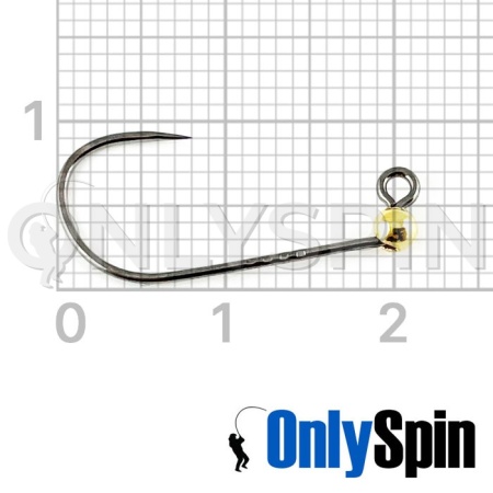 Форелевые джиг-головки OnlySpin Decoy AH-12 безбородые #6 0.9gr золото 3шт