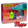 Набор вращающихся блесен Mepps Aglia Kit Brochet Набор вращающихся блесен Mepps Aglia Kit Brochet