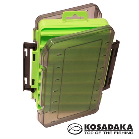 Коробка Kosadaka TB-S31D-BLU двусторонняя 20х13.5х3.5cm