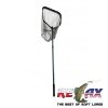 Подсачек Relax XL складной телескопический с прорезиненной сеткой большой 80х70cm Подсачек Relax XL складной телескопический с прорезиненной сеткой большой 80х70cm