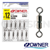 Вертлюжки Owner 52457 W Crane 72457 #14 12шт Вертлюжки Owner 52457 W Crane 72457 #14 12шт