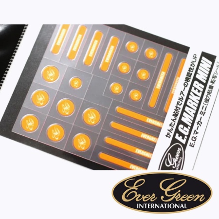 Наклеки Evergreen E.G.Marker Mini Orange