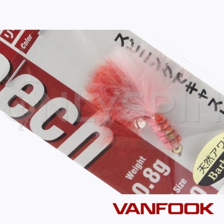 Стример Vanfook LC-02BL 0.8gr pink/red