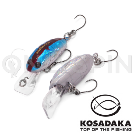 Воблер Kosadaka Crankin Pupa XD 35F BLU