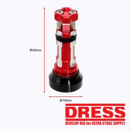 Подставка для катушки Dress Reel Stand Origin Evo Shimano/Daiwa Red Подставка для катушки Dress Reel Stand Origin Evo Shimano/Daiwa Red