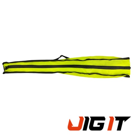 Чехол Jig It для зимних удилищ полужесткий Lime 80cm Чехол Jig It для зимних удилищ полужесткий Lime 80cm