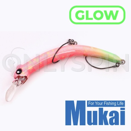 Воблер Mukai Backstroke 55S RU07 Glow