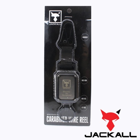 Ретривер Jackall Carabiner Wire Reel Black