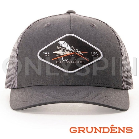 Кепка Grundens CC Hopper Trucker charcoal