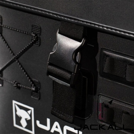 Баккан Jackall Tackle Container R L-size #Black (с держателями)