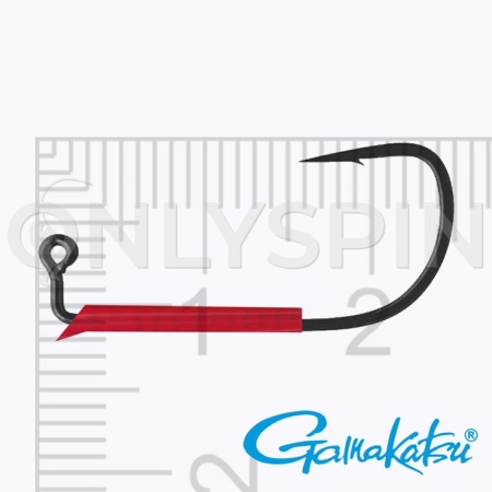 Крючки одинарные Gamakatsu Worm Hook Soarin Roll #1/0 5шт