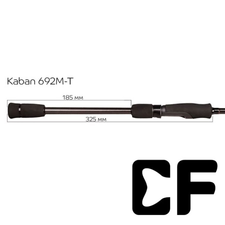 Спиннинг CF (Crazy Fish) Kaban 2.09m 8-24gr KB692M-T