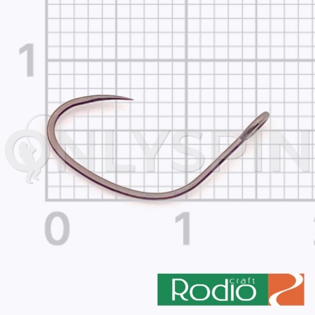 Крючки одинарные Rodio Craft Clutch Hook Thick Shaft #8 15шт
