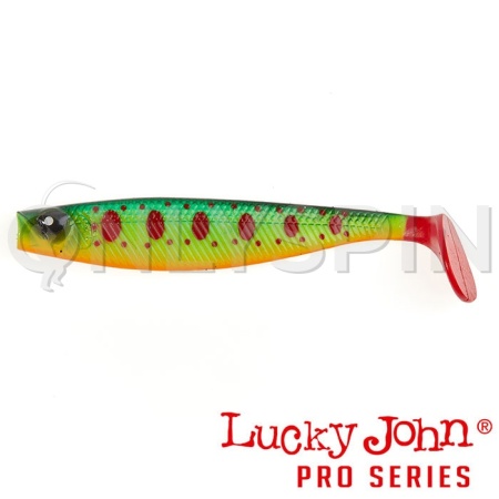 Мягкие приманки Lucky John Red Tail Shad 3.5 PG01 5шт