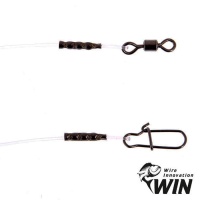 Поводки WIN Fluorocarbon 0.60mm 15cm 11kg 5шт