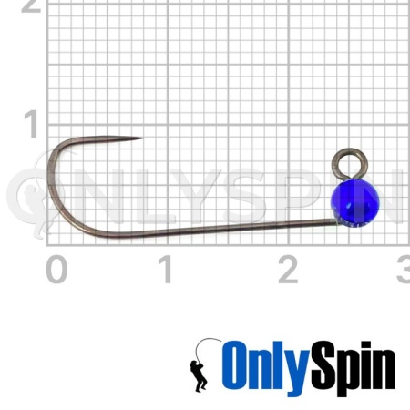 Форелевые джиг-головки OnlySpin Hayabusa JH777-BL #5 0.1gr синий 3шт