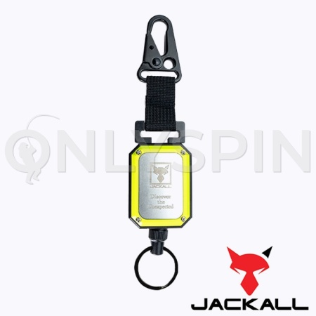 Ретривер Jackall Carabiner Wire Reel Yellow