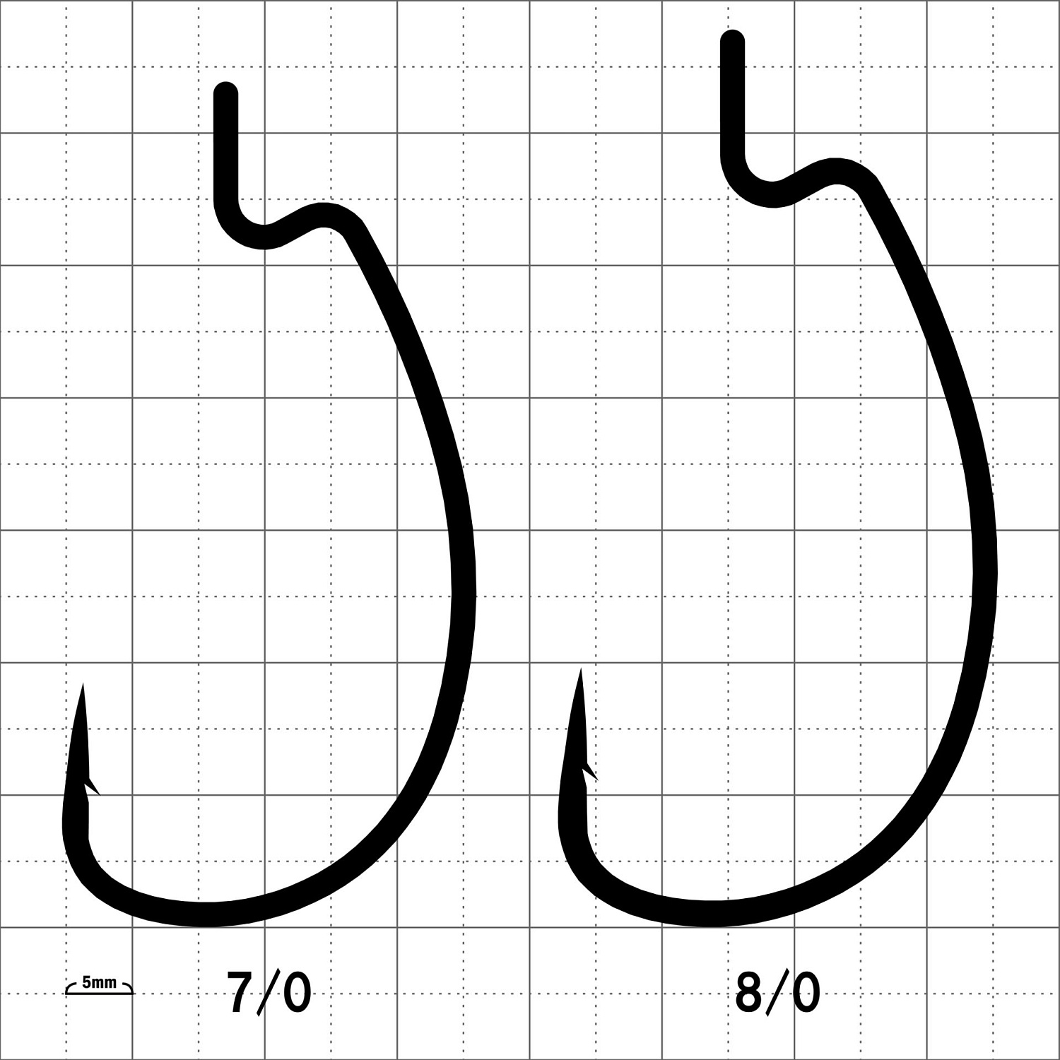 Крючки офсетные Gamakatsu Theorize Offset SWG-H #8/0 4шт