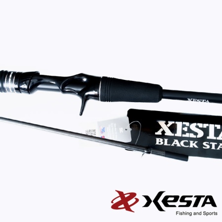 Спиннинг кастинговый Xesta Black Star 2025 B66M-T 1.99m 1.5-20gr Urban Squad