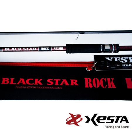 Спиннинг Xesta Black Star Rock 2.53m 10-35gr S83MH Versatile Multi Rocker