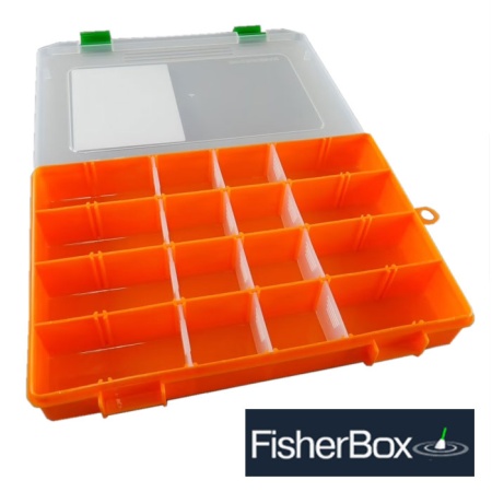Коробка Fisherbox 250 25x19x4cm orange