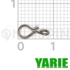 Застежки Yarie Snap Ring 530 #L 3.9kg 7шт