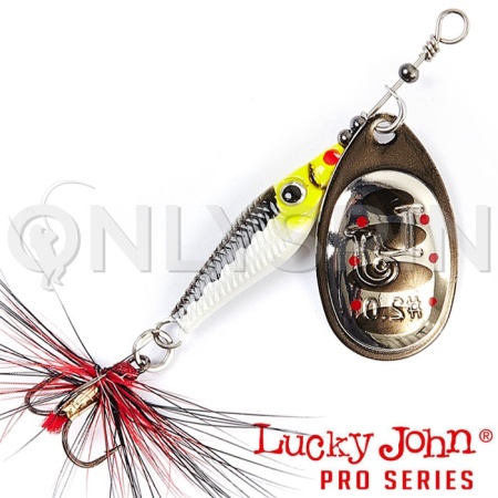 Блесна вертушка Lucky John Lucky John Trian Blade Round 6gr 004