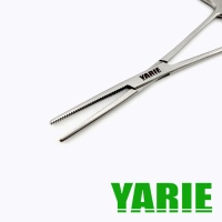 Корнцанг Yarie 804 Professional Forceps Straight 14cm