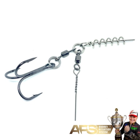 Стингер APS (от Андрея Питерцова) для приманок 27-31cm #3/0 30kg