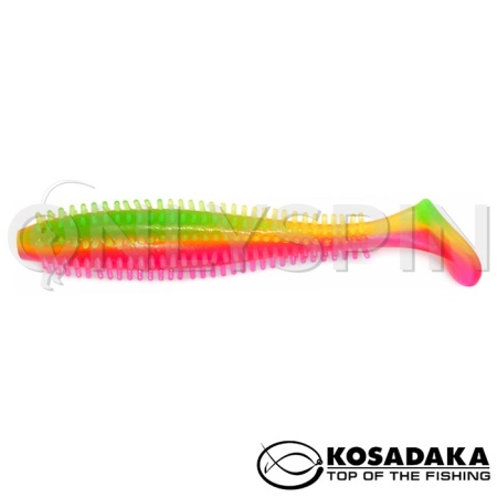 Мягкие приманки Kosadaka Spikey Shad 90 ROS2 9шт