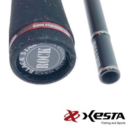 Спиннинг кастинговый Xesta Black Star Rock Casting 2.14m 10-35gr XBSR-B611MH
