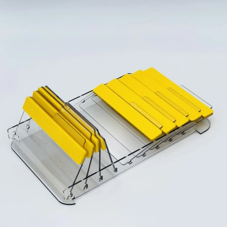 Trout Arena картотека для блесен в ящики серии 7070, 7055 желтая