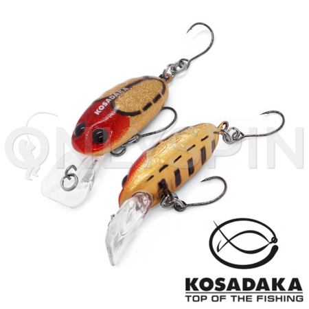 Воблер Kosadaka Crankin Pupa XD 35F L15