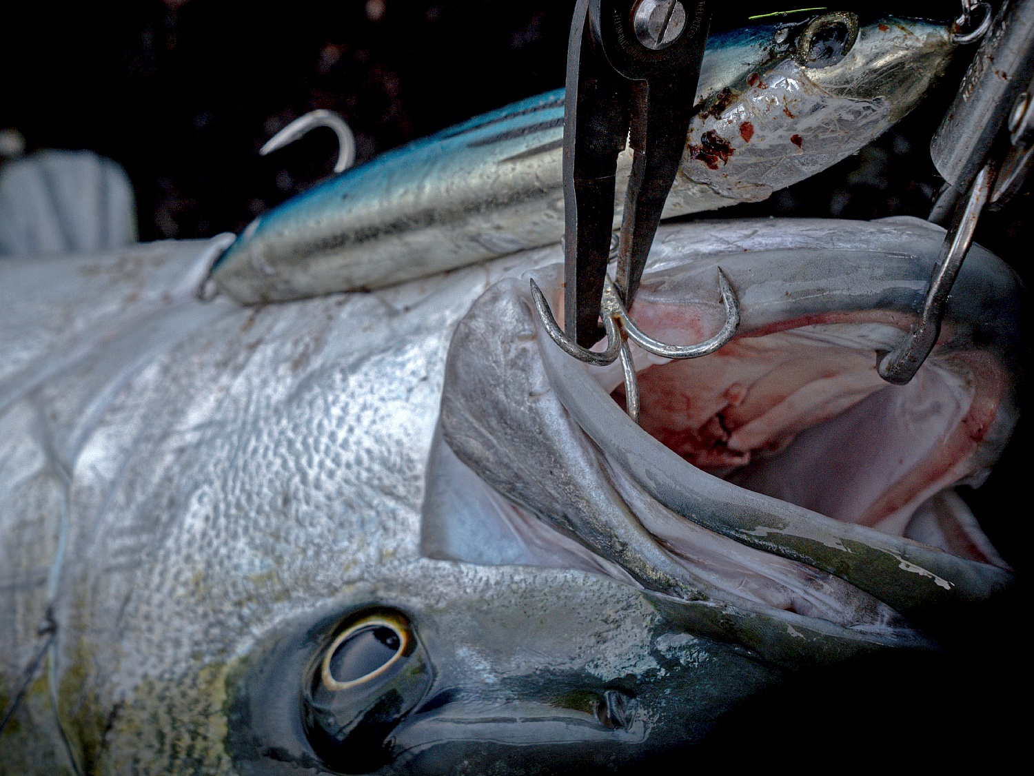 Плоскогубцы Gamakatsu LE905 Split Ring Pliers HD Elastomer Grip