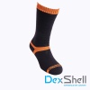 Водонепроницаемые носки DexShell Hytherm Pro черный/оранжевый M(39-42)