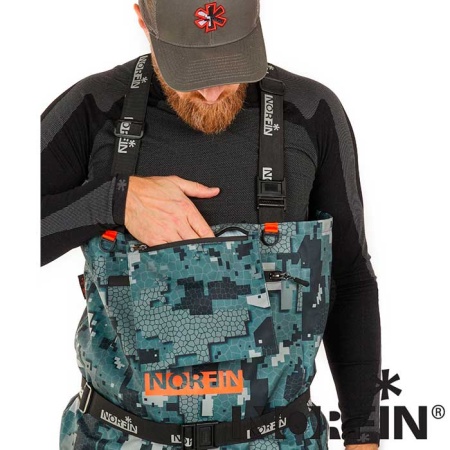 Вейдерсы Norfin Pilot Bootfoot Camo с сапогами L 44