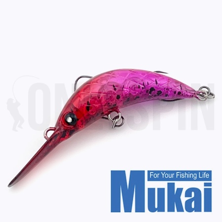 Воблер Mukai Zanmu 35MR F Uchouten No.4 Mahoroba Red