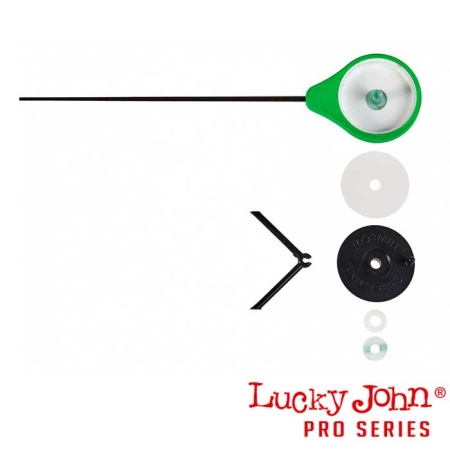 Зимняя удочка Lucky John Mormax 24.6cm зеленый