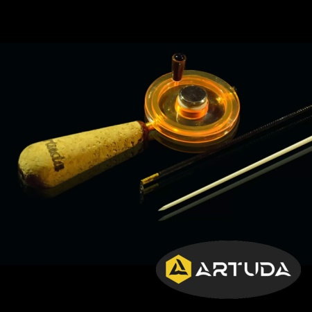Зимняя удочка Artuda Трио S желтая Зимняя удочка Artuda Трио S желтая
